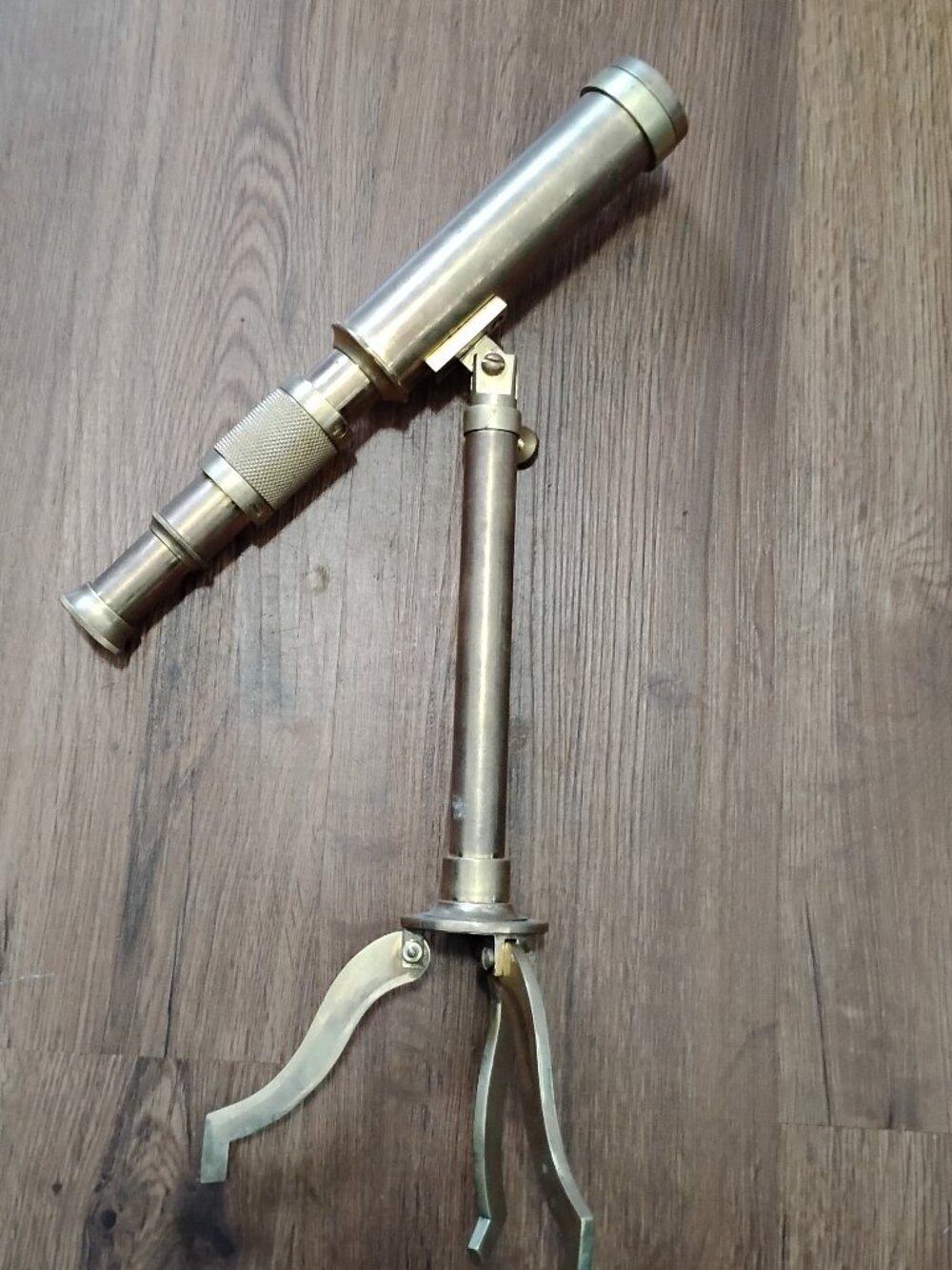 Vintage Hampton Nautical Brass Telescope Looking Glass